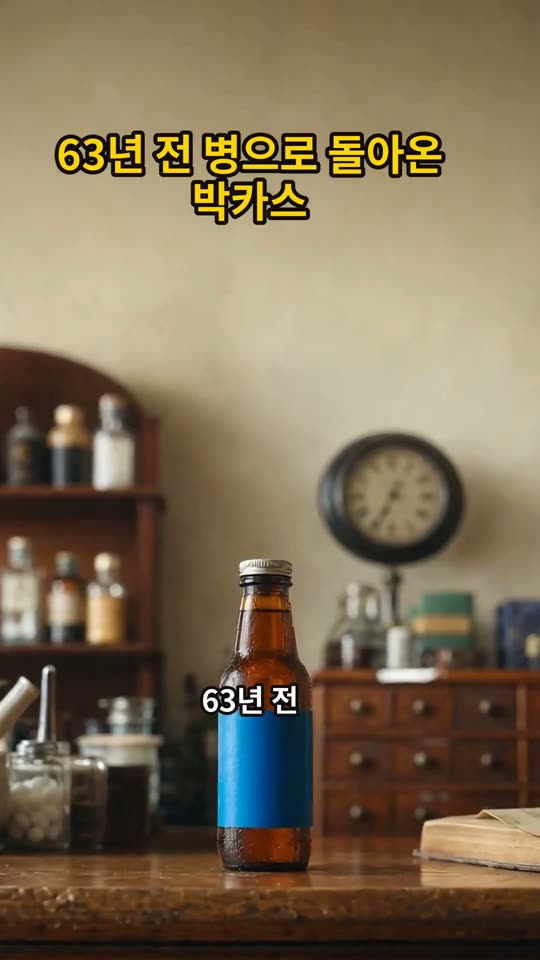 63년 전 병으로 돌아온 박카스 쇼츠 썸네일